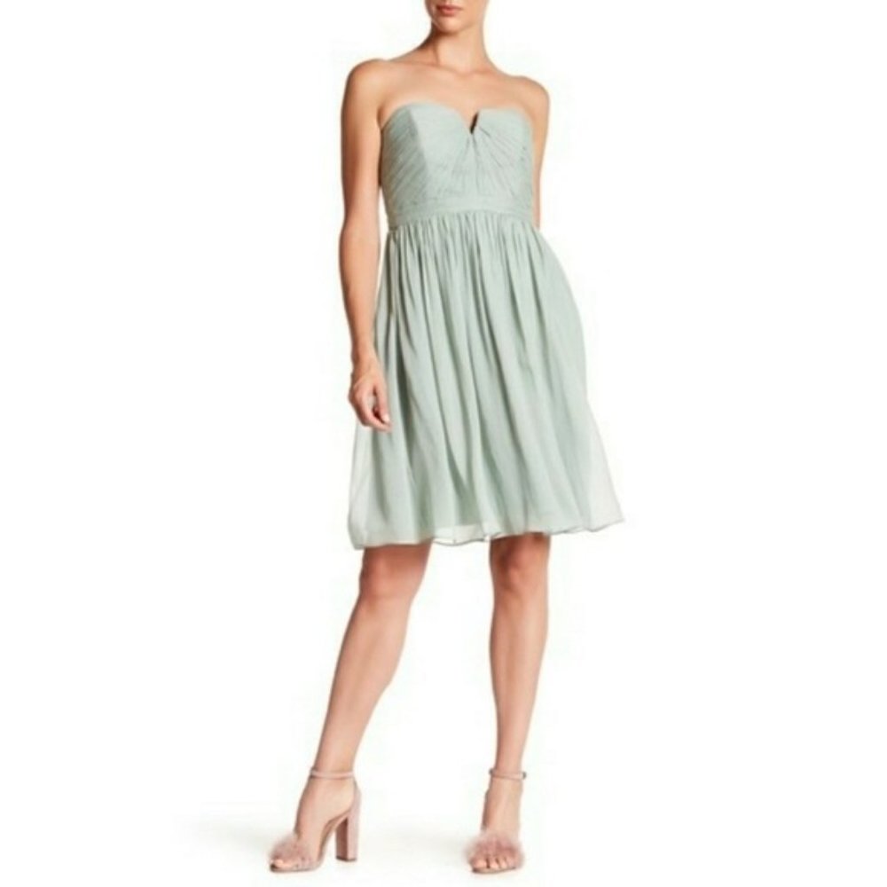 J. Crew Nadia Silk Chiffon Dress Size 2